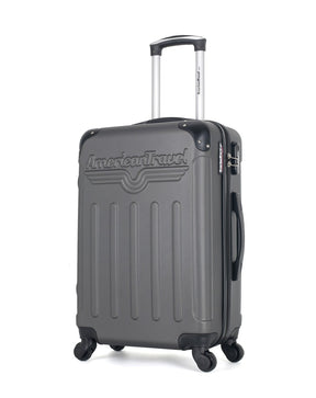 Mittelgroßer Koffer ABS 4 Rollen 60cm HARLEM-A