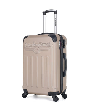 Mittelgroßer Koffer ABS 4 Rollen 60cm HARLEM-A