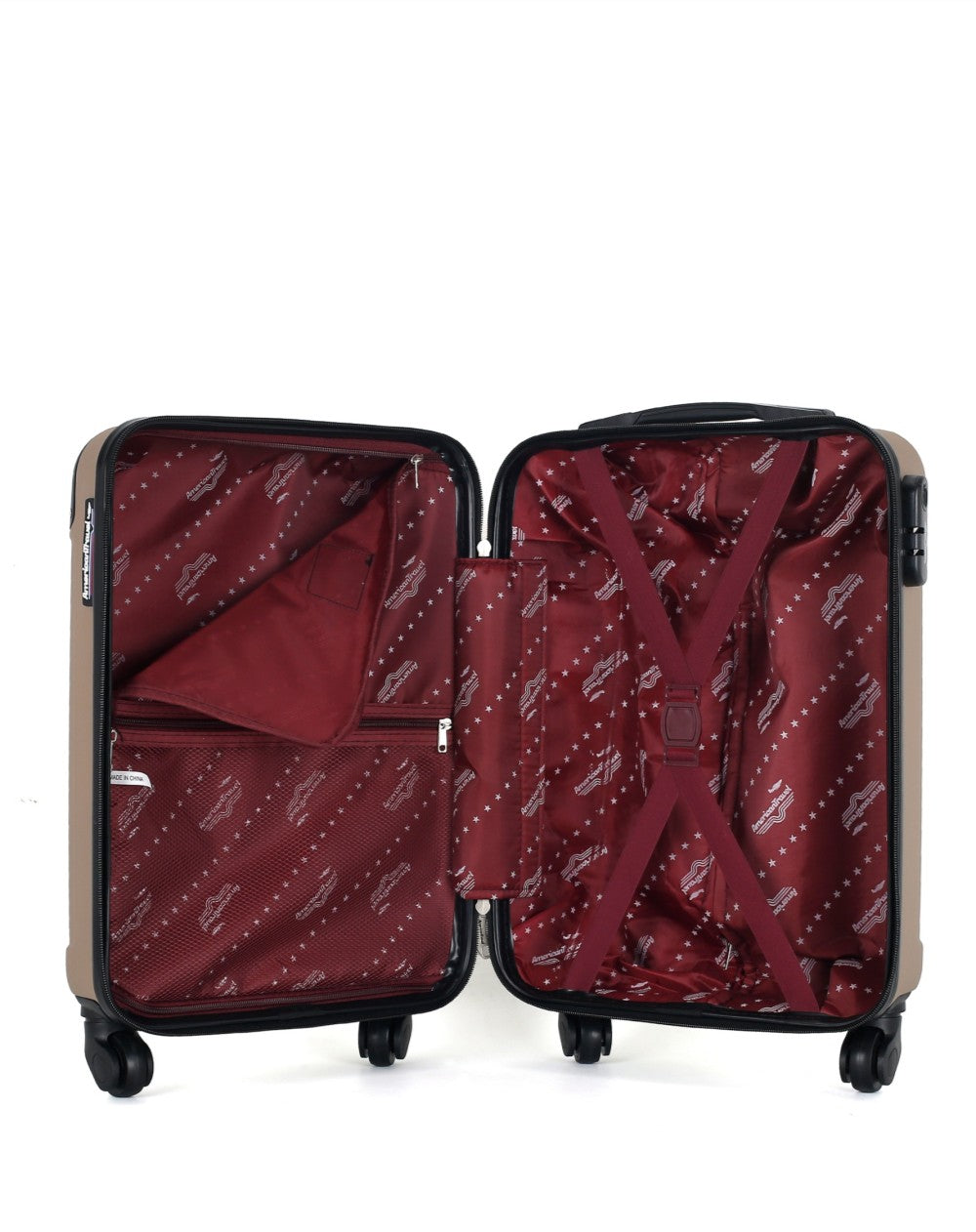 Valise Cabine ABS HARLEM-E 4 Roues 50 cm