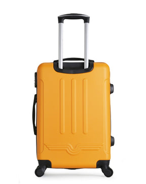 Mittelgroßer Koffer ABS 4 Rollen 60cm HARLEM-A