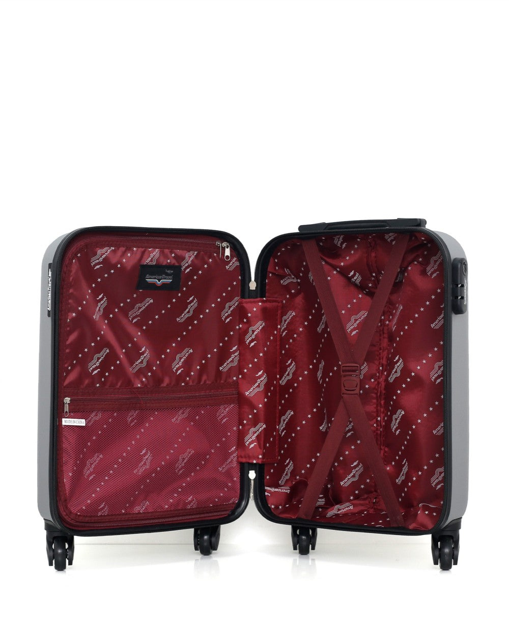 2er-Set ABS 4 Rollen 50cm NASHVILLE-H