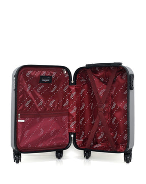 2er-Set ABS 4 Rollen 50cm NASHVILLE-H