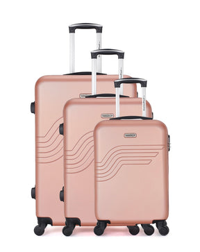 3er-Set ABS 4 Rollen 75cm QUEENS