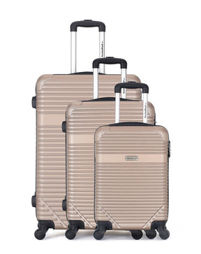 SET DE 3 ABS MEMPHIS 4 Roues 75 cm