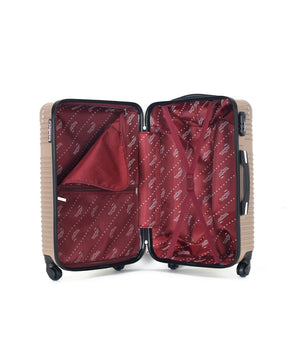 Valise Weekend ABS MEMPHIS 4 Roues 65 cm