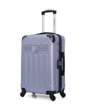 Mittelgroßer Koffer ABS 4 Rollen 60cm HARLEM-A