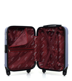 Valise Cabine ABS HARLEM-E 4 Roues 50 cm