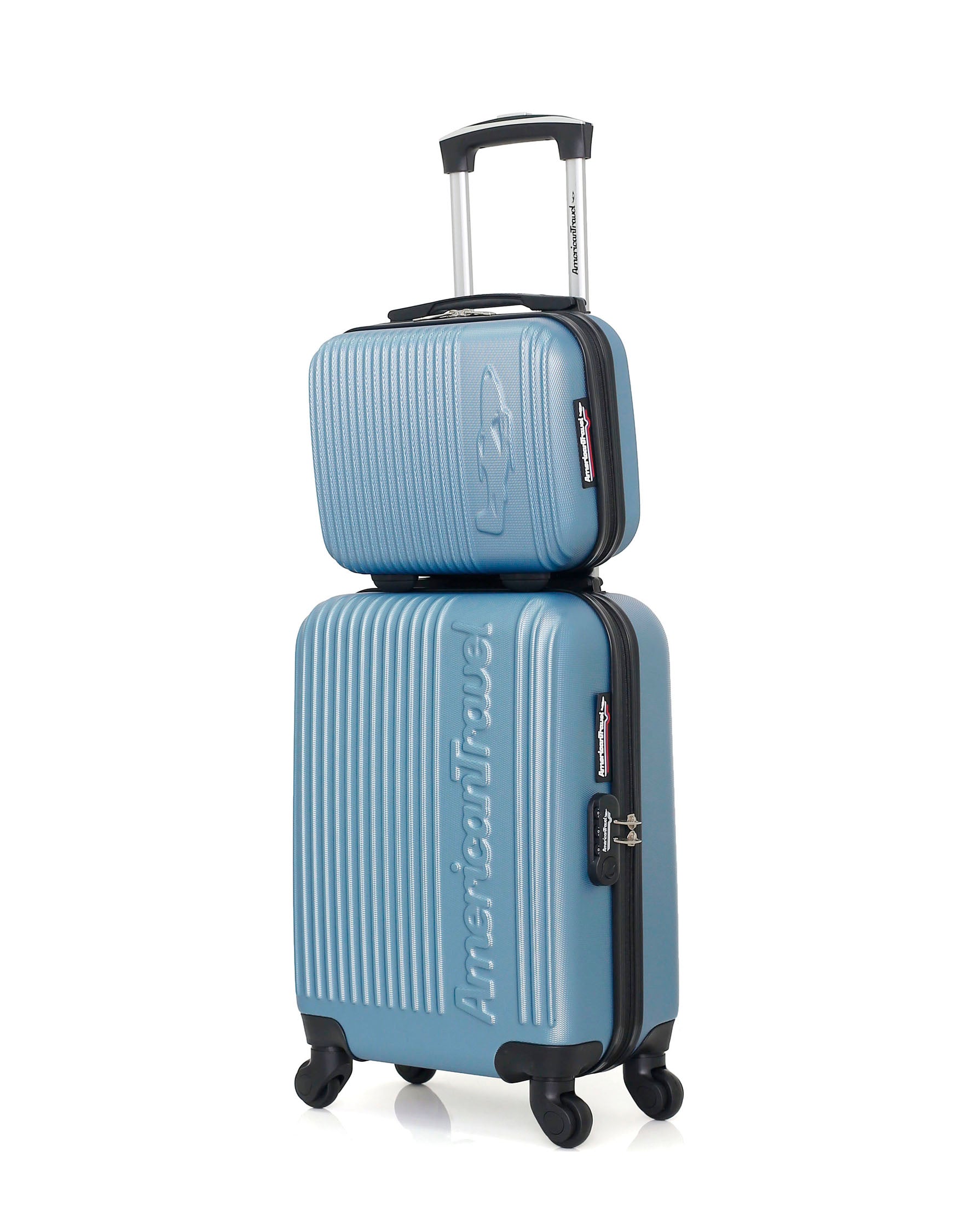 2er-Set ABS 4 Rollen 50cm NASHVILLE-H