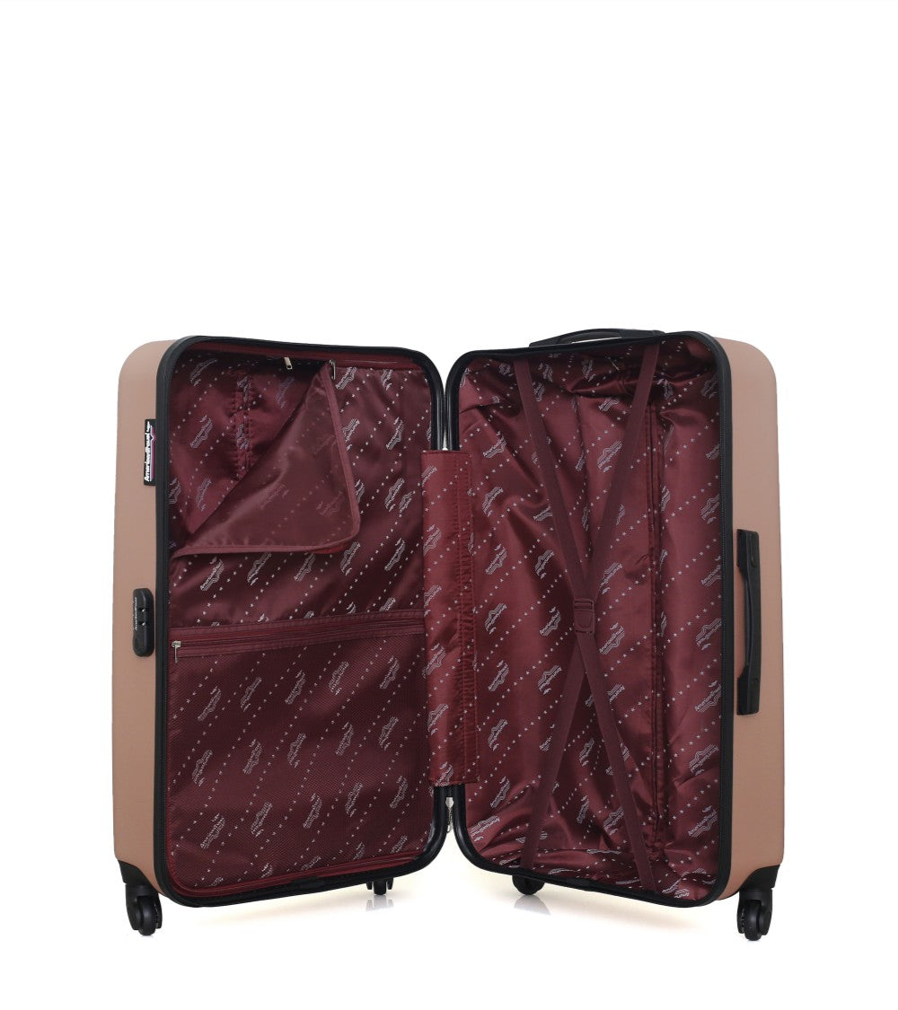 Valise Grand Format ABS SPRINGFIELD 4 Roues 75 cm