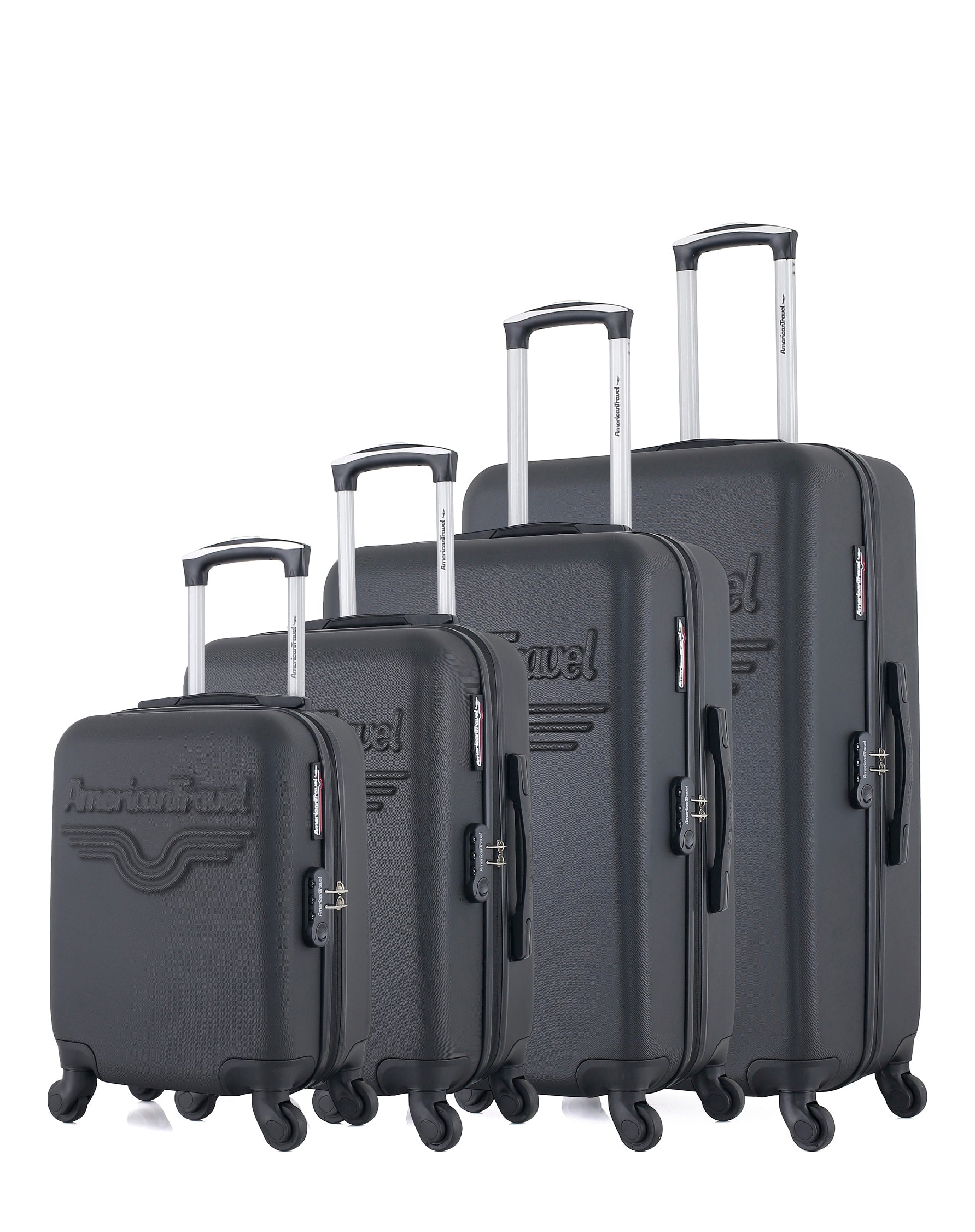Set de 4 Valises ABS Chelsea-M 4 Roues