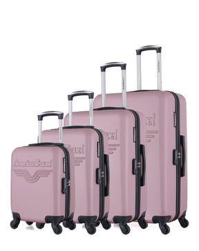 Set de 4 Valises ABS Chelsea-M 4 Roues